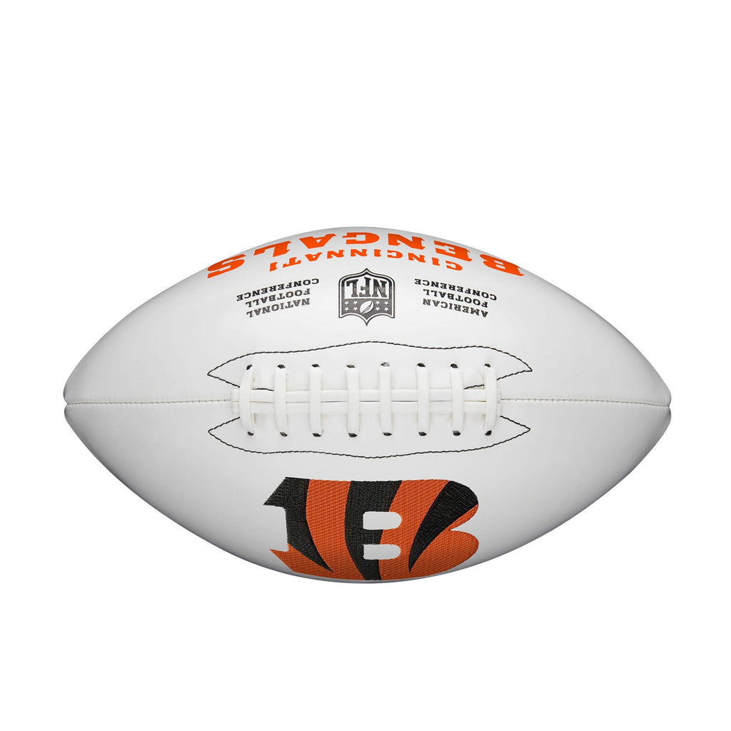 Wilson Nfl Live Signature Autograph Football - Official Size, Cincinnati Bengals