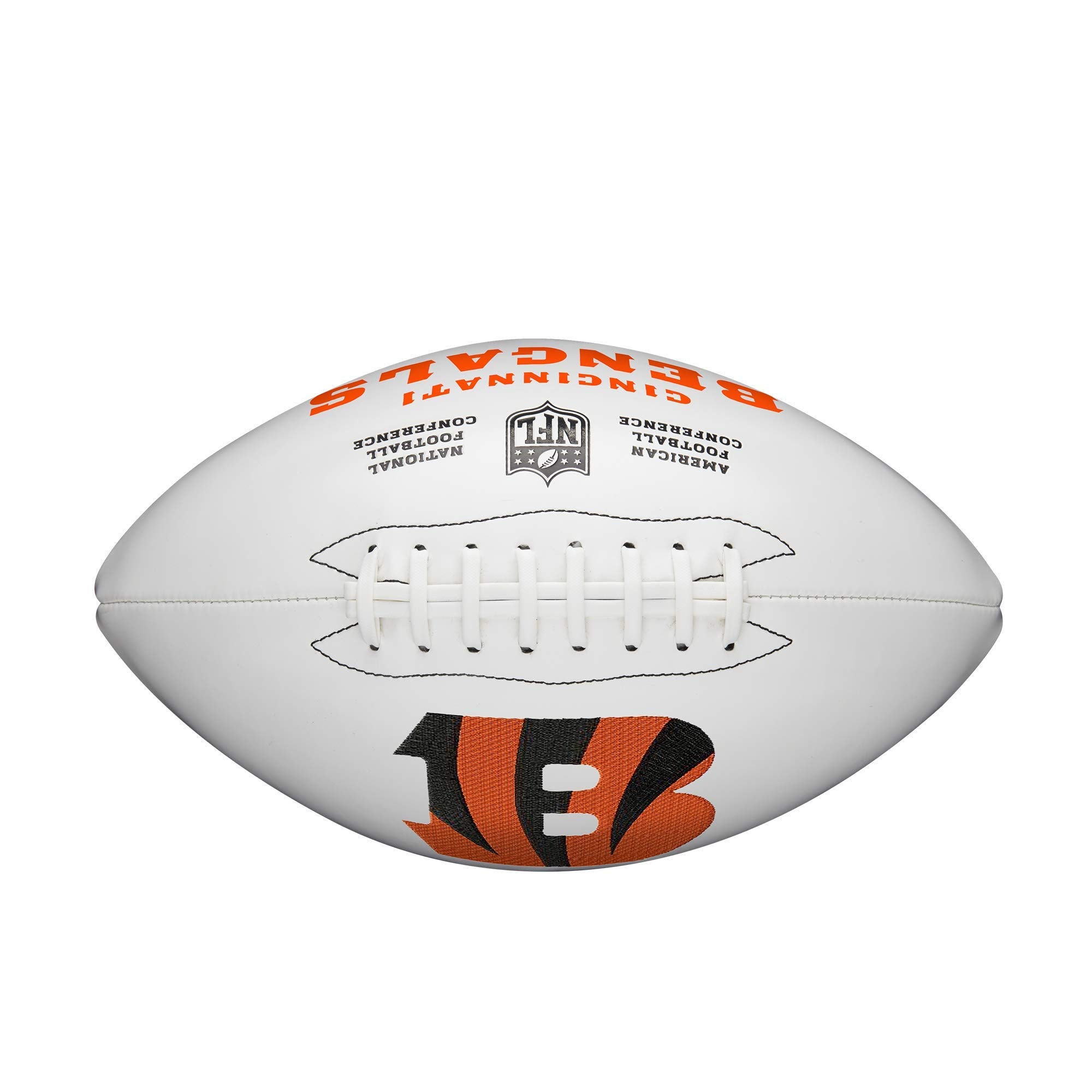 Wilson Nfl Live Signature Autograph Football - Official Size, Cincinnati Bengals