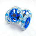 VISTORA Double Wheel Ab Roller Body Shaping twinWheel Ab Roller Weight Loss Burning Fitness Equipment, Dark Blue|Sporting Goods 