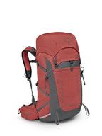 Osprey Tempest 33L Womens Lightweight Hiking Backpack - Daypack for Travel & Camping, Red Pampas/Coal Grey