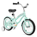 Joystar 14 Inch Kids Bike With Training Wheels For Ages 3-5 Years Old Girls Bike Toddler Bike Beach Cruiser Kids Bicycle Green