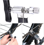 Qkurt Bike Chain Splitter + 3 Pairs Bicycle Missing Link, Universal Bike Chain Cutter Breaker Tool With Chain Hook For 7 8 9 10