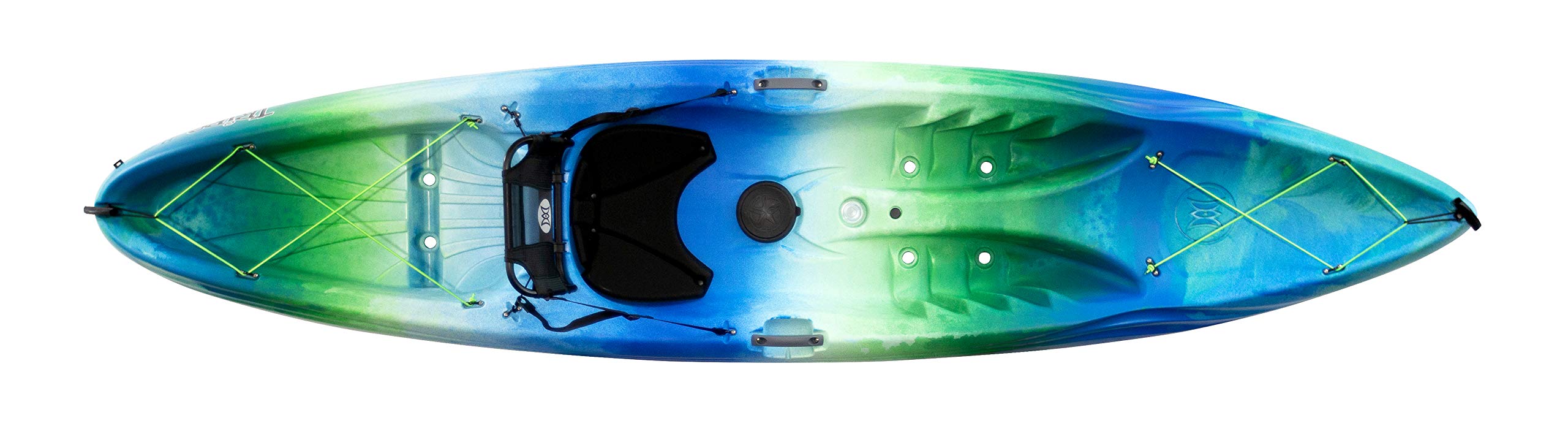 Perception Tribe 11.5 | Sit on Top Kayak for All-Around Fun | Large Rear Storage with Tie Downs | 11 5 | D  j vu