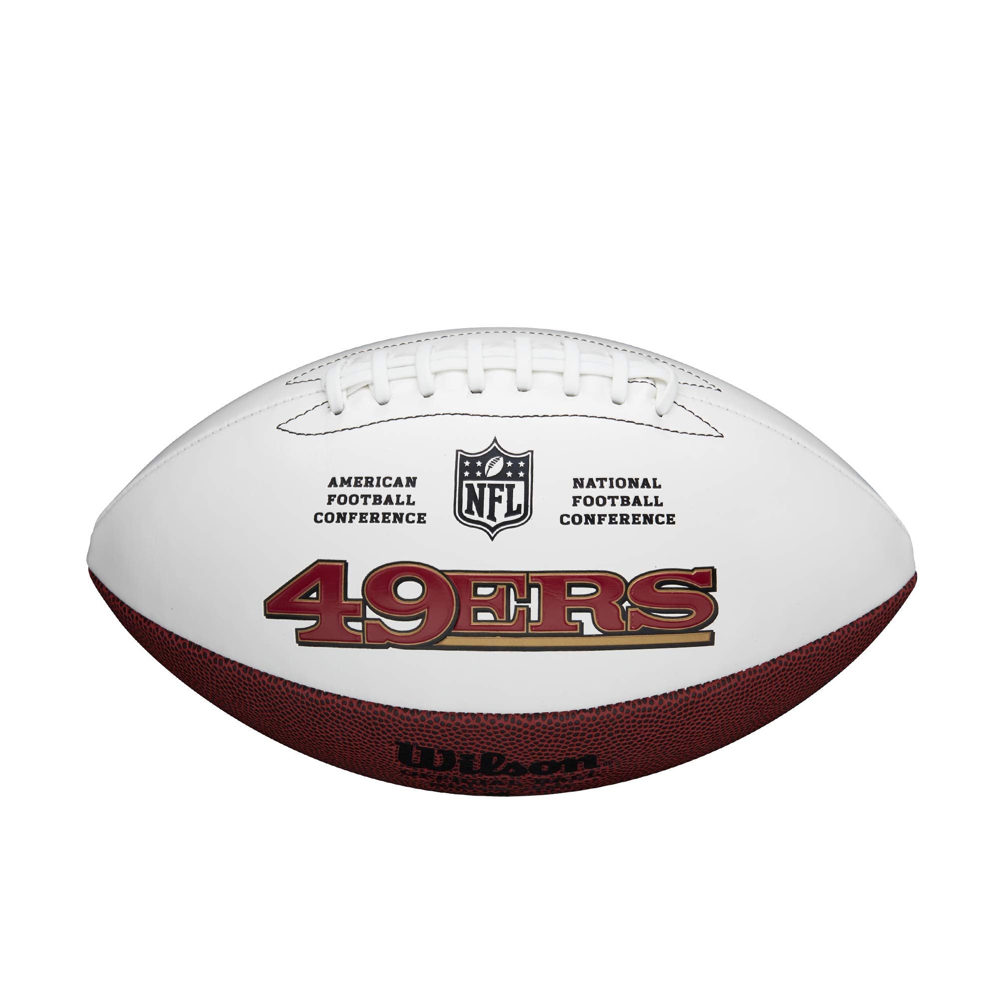 Wilson Nfl Live Signature Autograph Football - Official Size, San Francisco 49Ers