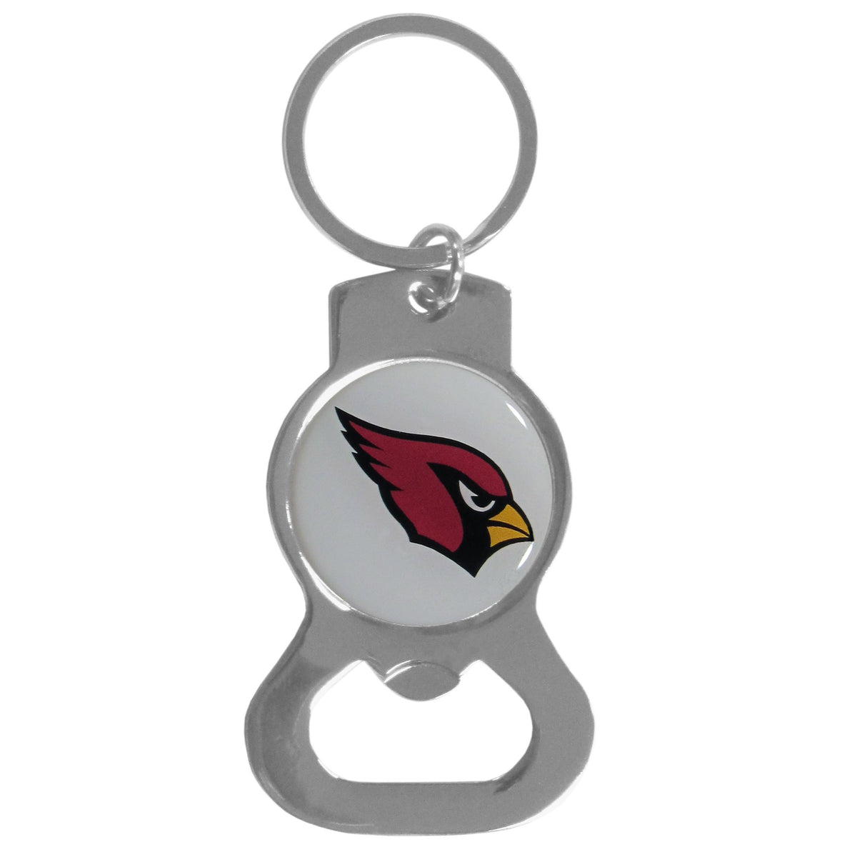 Nfl Siskiyou Sports Fan Shop Arizona Cardinals Bottle Opener Key Chain One Size Team Color , Black
