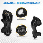 Wrist Guard, Bosoner Wrist Guards For Roller Skating, Skateboarding, Wristsavers Brace Protective Gear For Adults/Kids/Youth (1