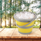 2 Pack Collapsible Plastic Bucket With 1.32 Gallon (5L) Each, Foldable Round Tub, Space Saving Outdoor Waterpot For Garden Or Ca