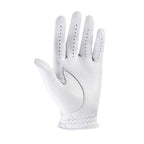 Footjoy Stasof Flag Gloves, Pearl, Cadet X-Large, Worn On Left Hand