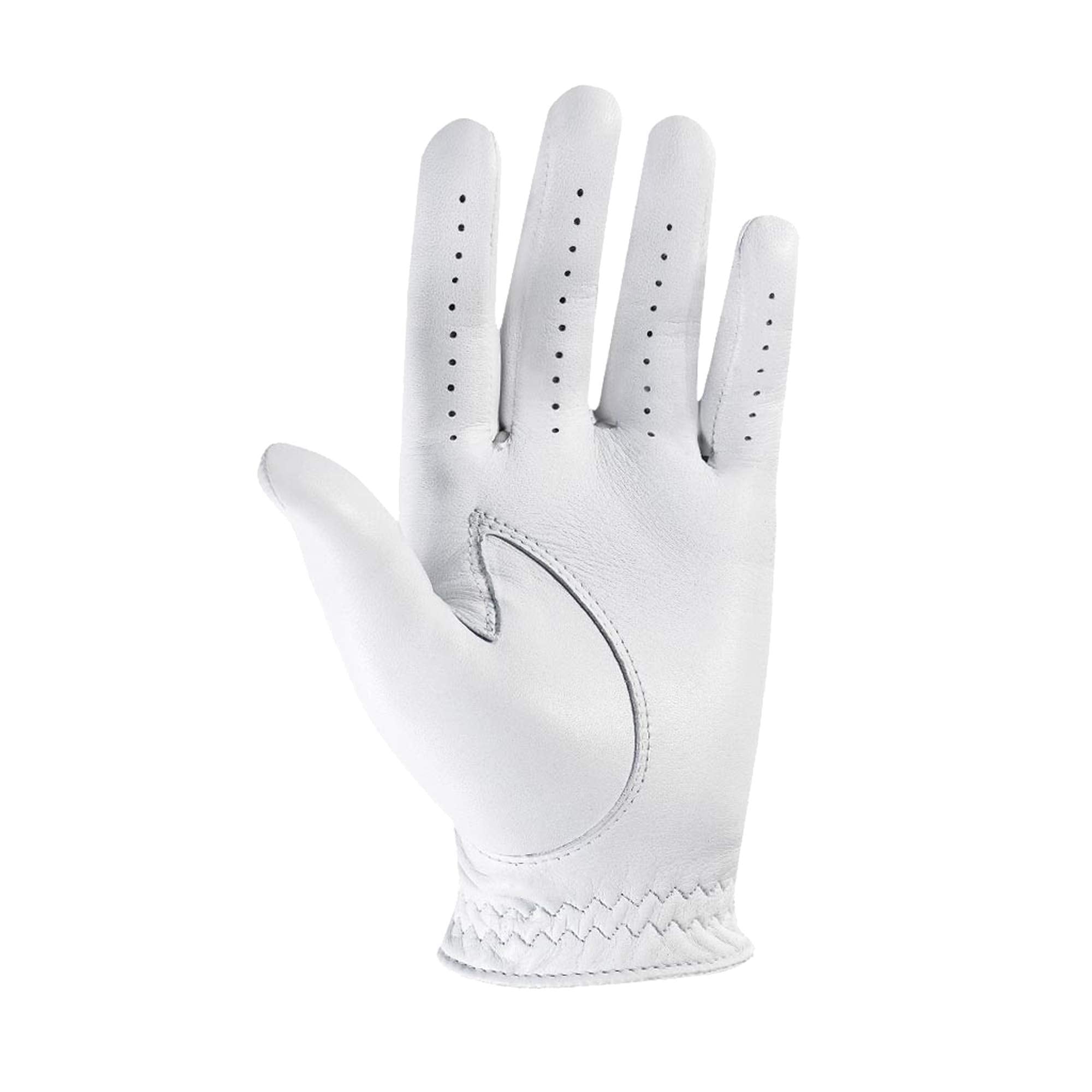 Footjoy Stasof Flag Gloves, Pearl, Xx-Large, Worn On Left Hand
