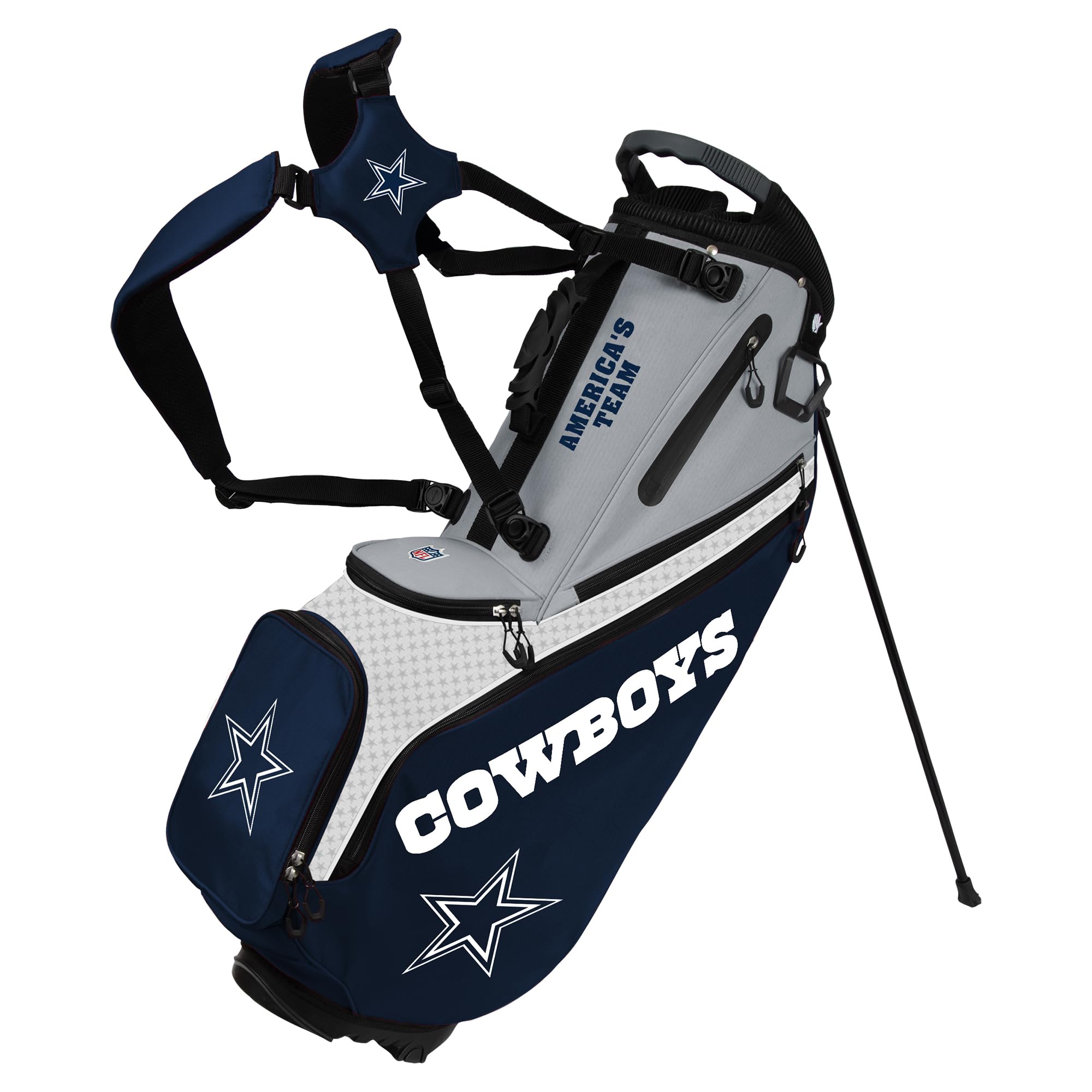 Team Effort Back Nine Stand Bag NFL Dallas Cowboys