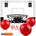 TREYWELL Indoor Basketball Hoop Boys Gifts for Teens and Adults Door Room Basketball Hoop Mini Hoop, 3 Balls and Batteries Baske