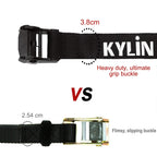 Kylin Sport Gymnastic Rings With Adjustable Straps Heavy Duty Exercise Gym Rings For Pull Ups And Dips,Cross-Training Workout,St