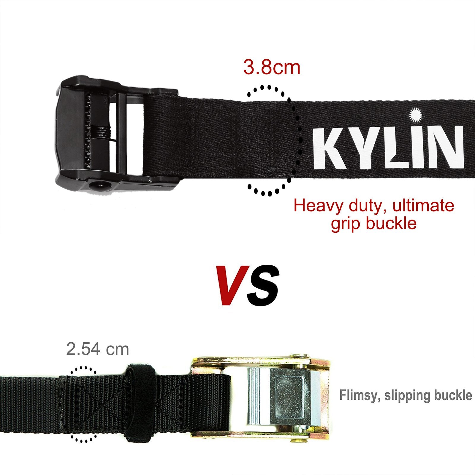 Kylin Sport Gymnastic Rings With Adjustable Straps Heavy Duty Exercise Gym Rings For Pull Ups And Dips,Cross-Training Workout,St
