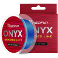 Piscifun Onyx Braided Fishing Line Advanced Superline Braid Lines 300Yd 50Lb Blue