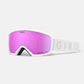Giro Millie Asian Fit Ski Goggles - Snowboard Goggles for Women & Youth - White Core Light Strap with Vivid Copper Lens