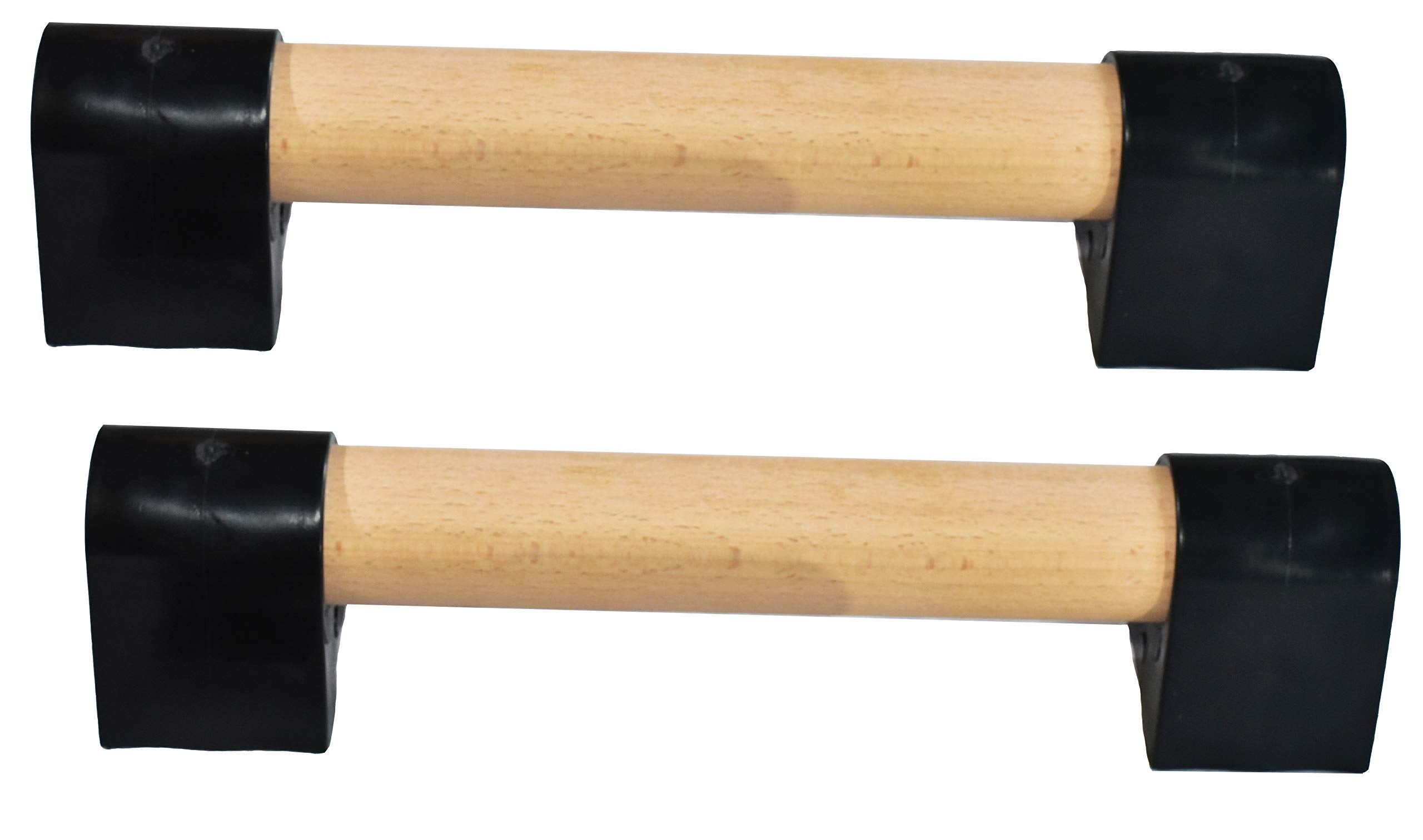 Wood Mini Parallettes Set For Gymnastics Or Push Up Bars. Portable. (12)