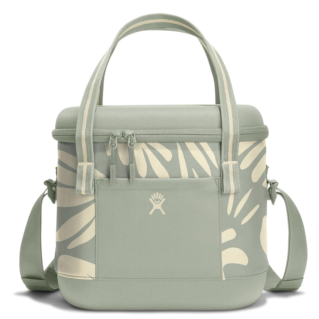 Hydro Flask Cooler Bag - Insulated Portable Soft Cooler - 12 L Capacity in Botanical Bliss Agave