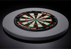 Viper By Gld Products Guardian Dartboard Surround Sisal/Bristle Steel-Tip Dartboard Wall Protector, Grey, For 17.75    Steel Tip