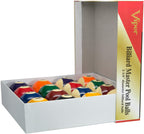 Viper Billiard Master 2-1/4'' Regulation Size Billiard/Pool Balls, Complete 16 Ball Set