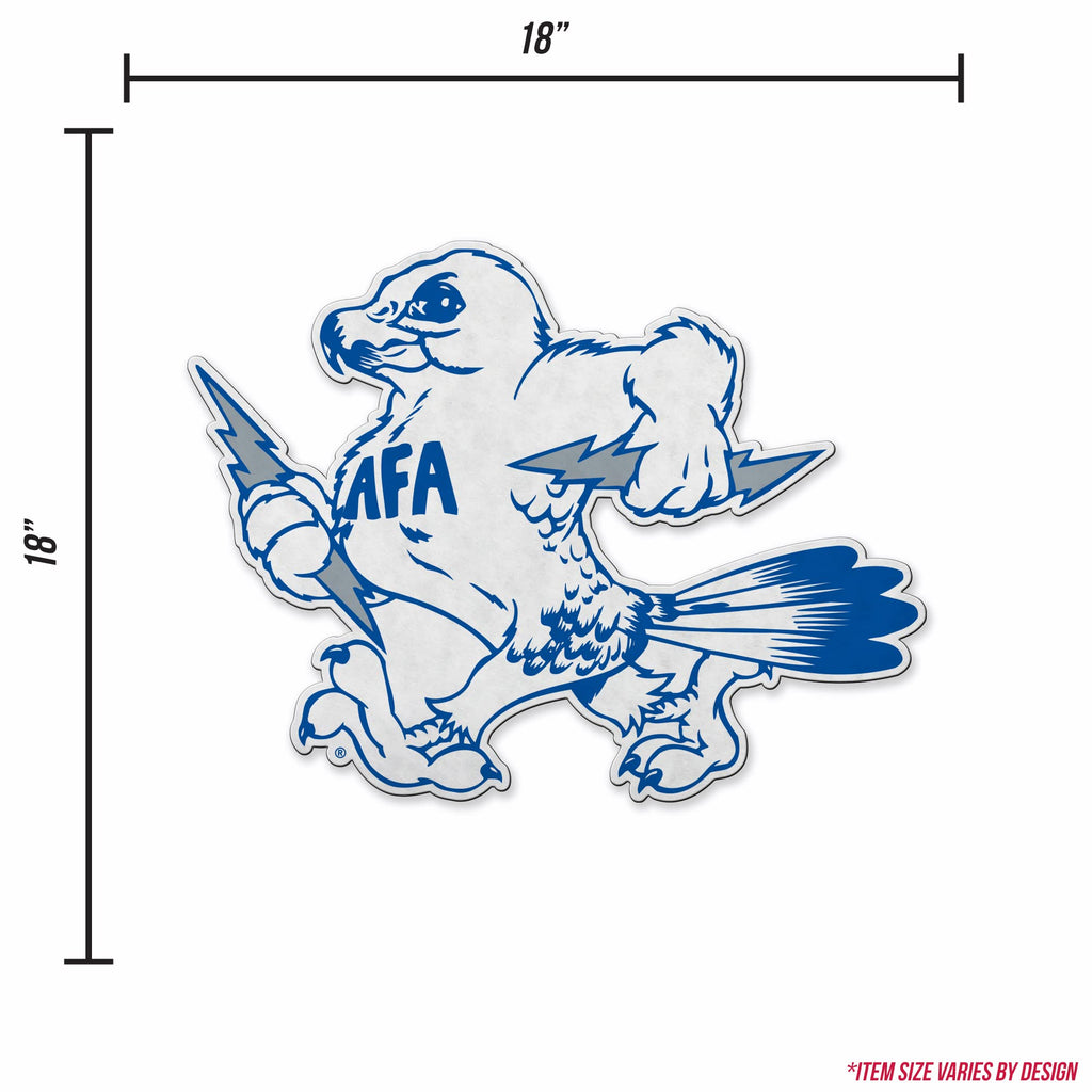 Rico Industries Ncaa Air Force Academy Falcons Primary Shape Cut Pennant - Home And Living Room D  Cor - Soft Felt Ez To Hang