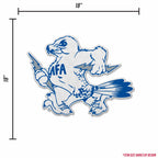 Rico Industries Ncaa Air Force Academy Falcons Primary Shape Cut Pennant - Home And Living Room D  Cor - Soft Felt Ez To Hang