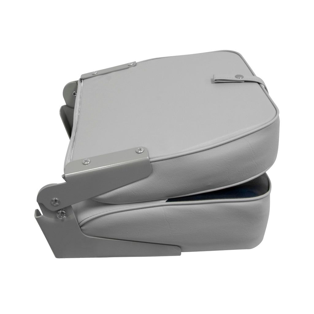 Wise 8Wd734Pls-660 Standard Low Back Boat Seat, Grey/Blue