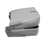 Wise 8Wd734Pls-660 Standard Low Back Boat Seat, Grey/Blue