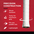 Gamma Agso310 Supreme Overgrip 30/Pk (Two 15-Pack )White