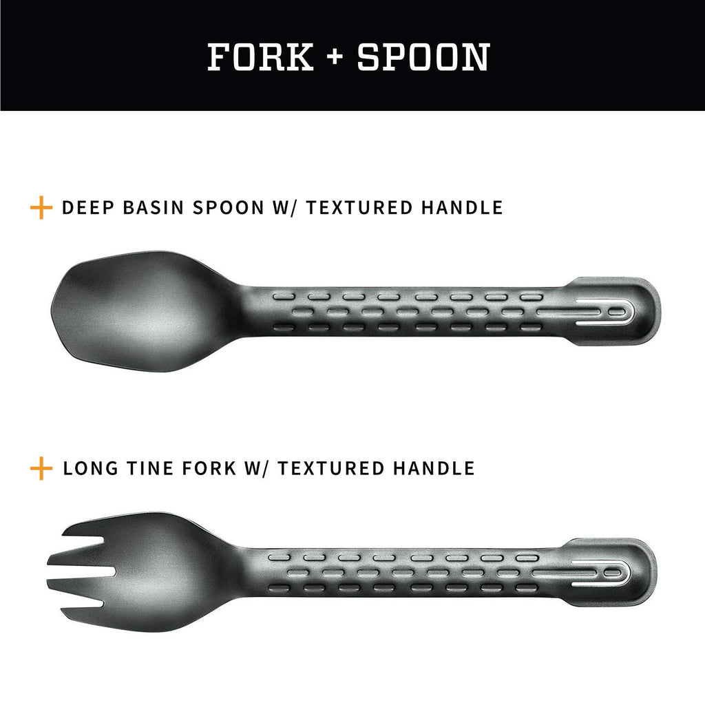 Gerber Gear 31-003463N Compleat Camping Utensils Cooking Tool Set, Onyx