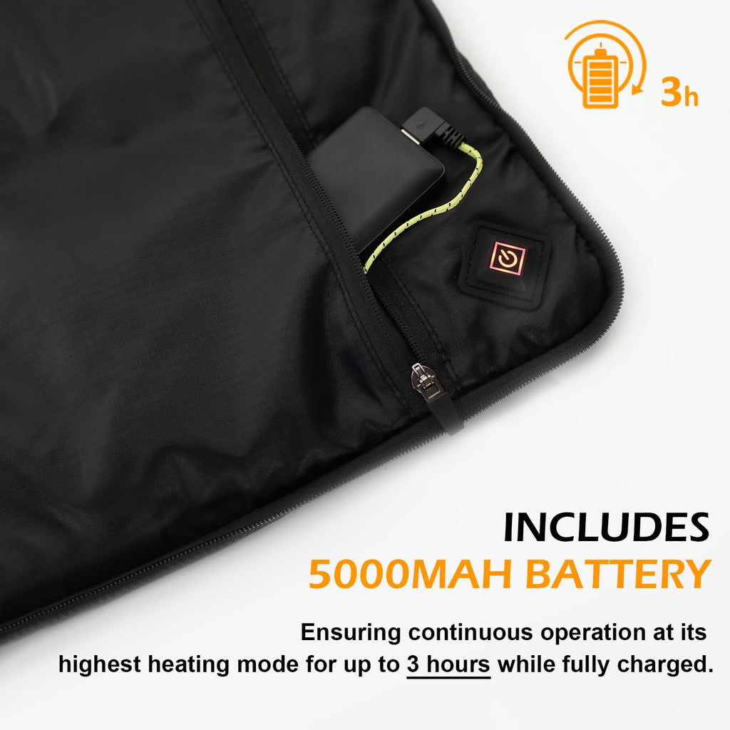 Ayamaya Instant Heated Trekpak For Sleeping Bag, Hammock Underquilts,Heated Camping Blanket - Hot Pocket Wireless Heating Pads W