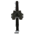 Attwood 460-Adj Adjustable Transom Saver, 36 To 60 Inches, Steel Construction, Rubber Pads, Corrosion-Resistant Black Finish