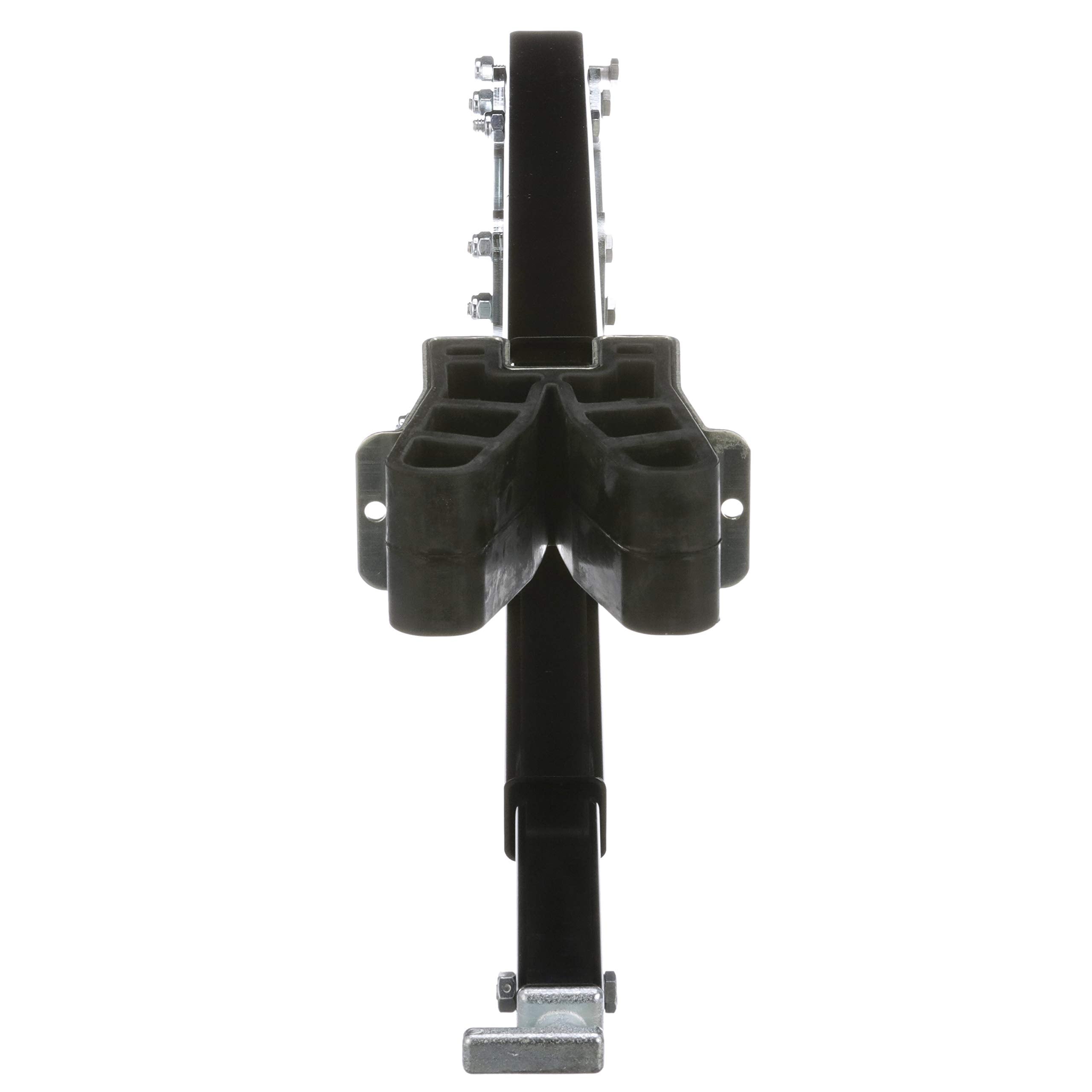 Attwood 460-Adj Adjustable Transom Saver, 36 To 60 Inches, Steel Construction, Rubber Pads, Corrosion-Resistant Black Finish