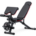 XDDIAS Weight Bench, 900LBS Workout Bench With Leg Extension For Home Gym Equipment, Adjustable Strength Training Bench with Pre