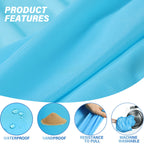Famstar Beach Blanket Oversized Extra Large 10'X 9',Waterproof Sandproof Beach Blanket 2-8 Adults Lightweight Durable For Travel