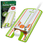 Huaen Golf Putting Alignment Mirror,Portable Golf Putting Training Aid,For Golf Putting Practice For Beginners Effective Putting