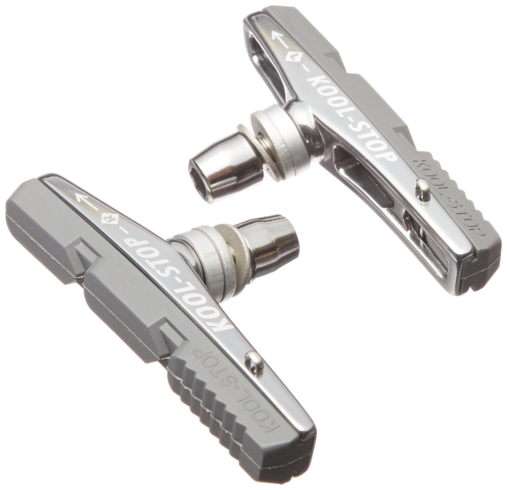 Kool Stop Lightweight Holder Version 2 V-Type Brake Pads For Electric Bikes