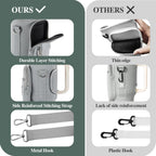 Linmaya Water Bottle Carrier Bag With Phone Pocket For Stanley Cup 40/30Oz,Insulated Neoprene Water Bottle Holder Cross-Boday Ba