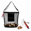 Morel Mushroom Mesh Foraging Bag 25L - Bottom Support, Tool Included, Adjustable Straps Weather Resistant Outdoor Foraging Gear 