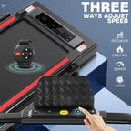 Under Desk Treadmill With Incline, 300Lbs Walking Pad With Handle Bar & Remote Control, 2.5Hp Folding For Home/Office, Installat