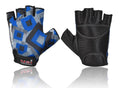 USI UNIVERSAL Gym Gloves, 733BR Bouncer Fitness Gym Gloves for Men Women, Workout Weightlifting Gloves, Microfiber, Padded Palm,