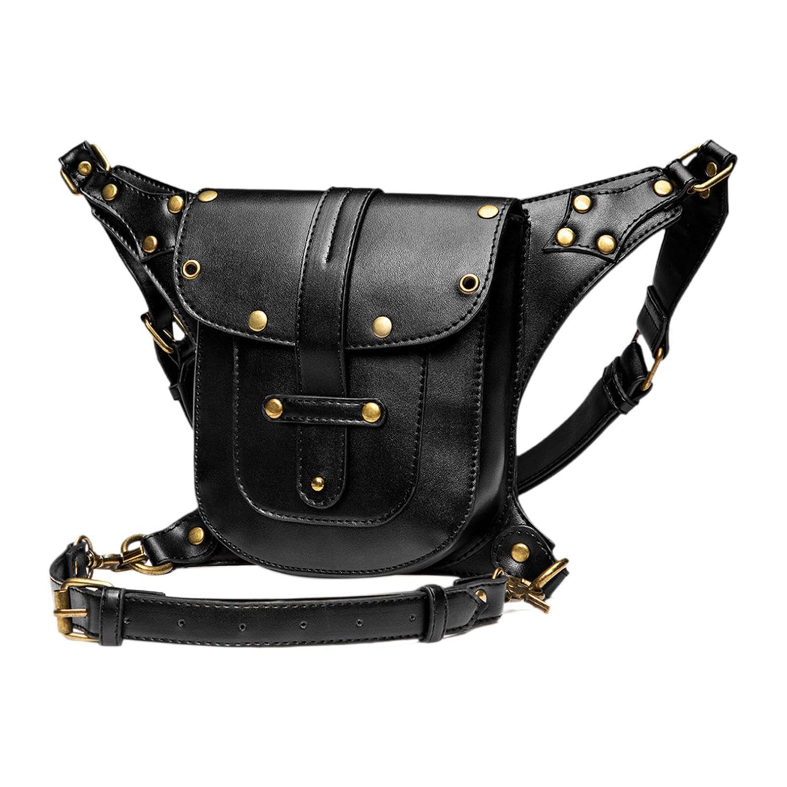 Calandis Waist Pack Fashion Punk Rock Fanny Pack For Travel Costume Props | Backpacks, Bags & Briefcases | Mens Accessories