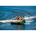 Obrien 2022 Baller Soft Top 4-Person Tube, Green/Black
