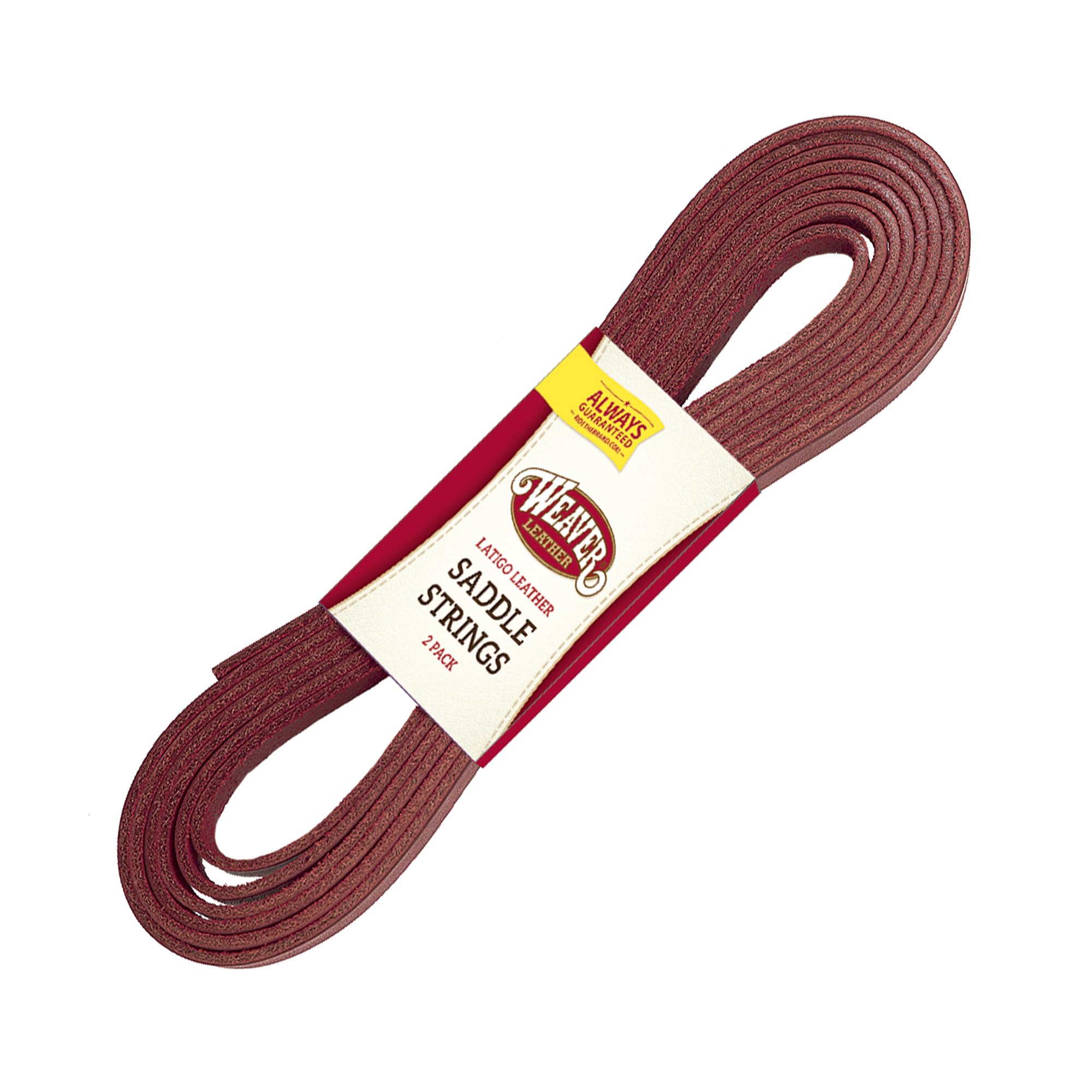 Weaver Leather Saddle String Handy Pack, Burgundy , Purple, 1/2'' X 72''