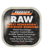 Bronson Speed Co. Raw Box/8 Skateboard Bearings - 1 Set