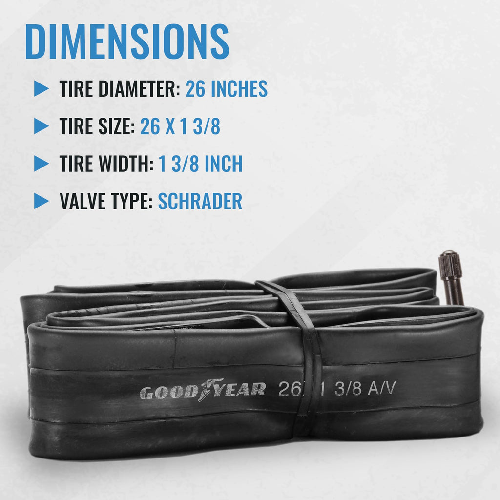 Goodyear Bicycle Tube, 26 X 1 3/8