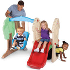 Little Tikes Hide & Seek Climber And Swing, Indoor Outdoor With Slide - Easy Set Up - Toddler Playset, 53.50''L X 52.00''W X 41.