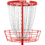 Remix Deluxe Practice Basket For Disc Golf - Red