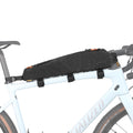 Rhinowalk Bike Top Tube Bag Bicycle Front Frame Bag Waterproof Bike Bag 2.1L with Dual Side Mesh Pockets for MTB Road Bike Cycli