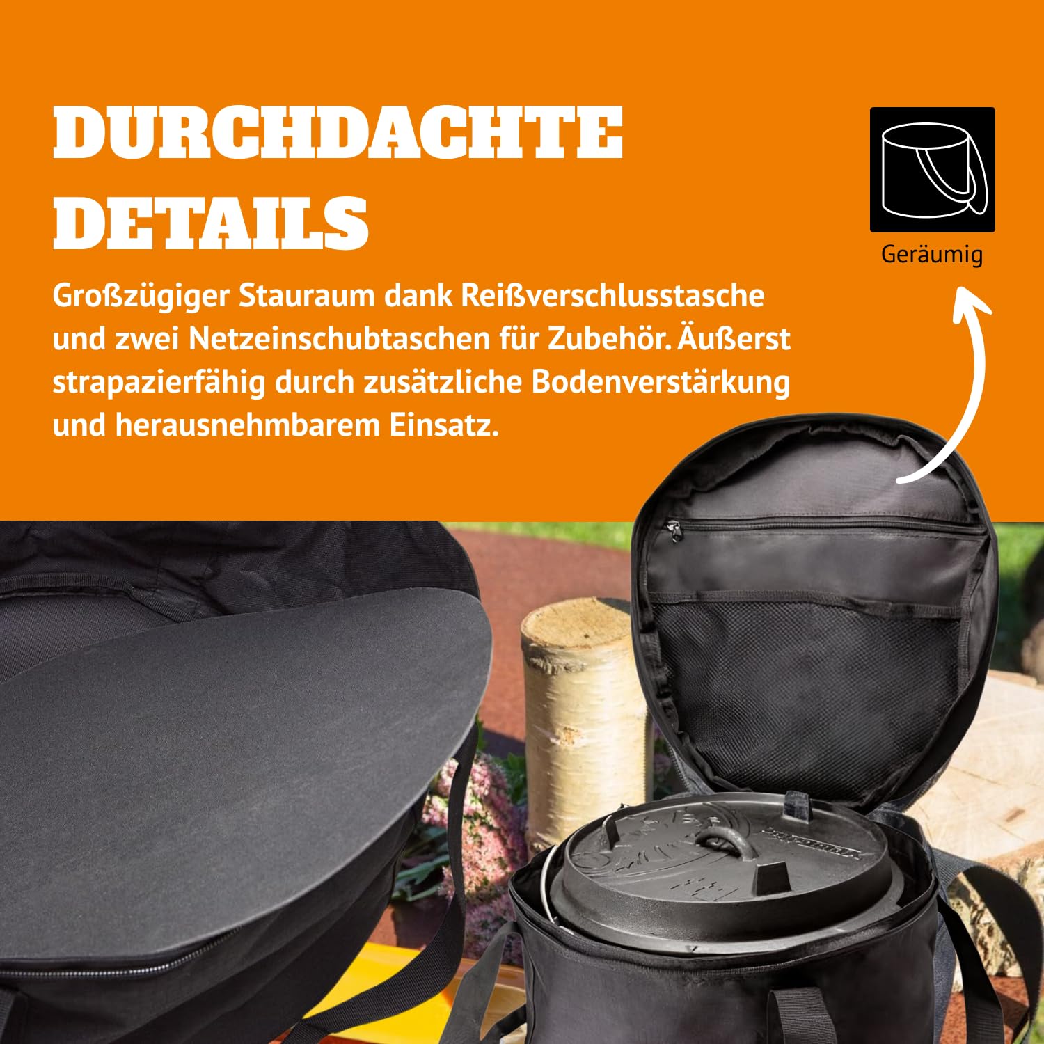 Petromax Transport And Storage Bag For Dutch Oven (Ft3)