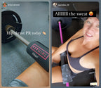 Fitgirl - Hip Thrust Pad And Squat Pad For Leg Day, Barbell Pad Stays In Place Secure, Thick Cushion For Comfortable Squats Lung